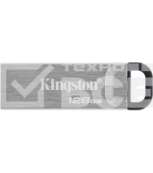 Флеш диск Kingston 128Gb DataTraveler KYSON <DTKN/128GB>, (USB 3.2, 200 МБ/с при чтении, 60 МБ/с при записи)
