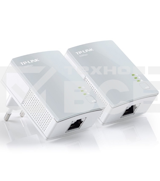 Сетевой адаптер TP-Link TL-PA4010KIT AV600 Nano Powerline Ethernet Adapter Starter Kit, Ultra Compact Size, 500Mbps Powerline Datarate,10/100Mbps Fast Ethernet, HomePlug AV, Green Powerline,Plug and Play, Twin Pa