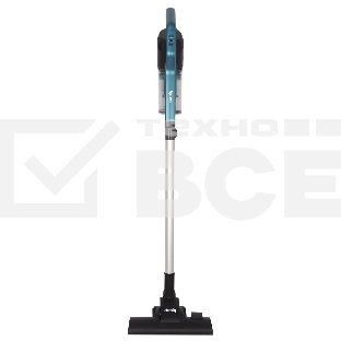 Пылесос вертикальный Domfy DSC-VC305 черный/бирюзовый, питание от сети, 120 Вт, уборка сухая, пылесборник 0.8 л