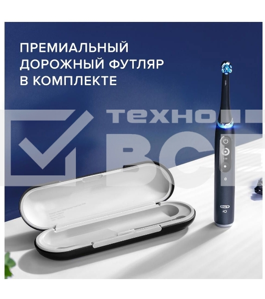 Зубная щетка электрическая Oral-B iO Series 7 Onyx черный