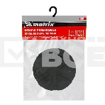 Опора резиновая MATRIX 50910для подкатного домкрата универсальная d=89 mm d=60 mm h=35 mm, фото2