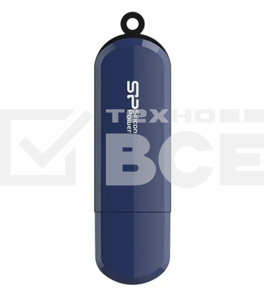 Флеш диск 16Gb Silicon Power LuxMini 320, USB 2.0, Синий