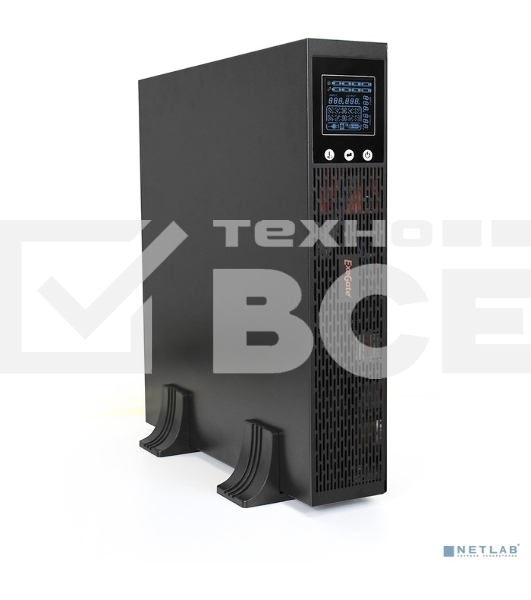 Источник бесперебойного питания Pure Sine Wave ExeGate SinePower UHB-2000.LCD.AVR.C13.RJ.USB.2U <2000VA/1600W,8*C13,RM/Tower>