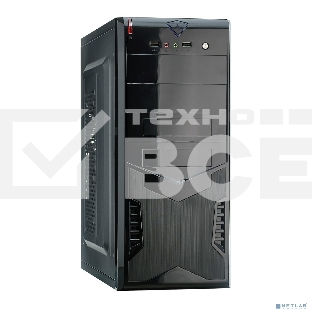 Компьютерный корпус ExeGate EX280388RUS Miditower ExeGate CP-604 Black, ATX, (CP450W, 80мм), 2хUSB, Audio