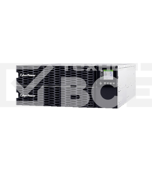 Источник бесперебойного питания CyberPower  OL10KERTHD Online 10000VA/10000W USB/RS-232/Dry/EPO/SNMPslot/BM/ENV/RJ11/45/ВБМ (6 IEC С13, 1 IEC C19, terminal)
