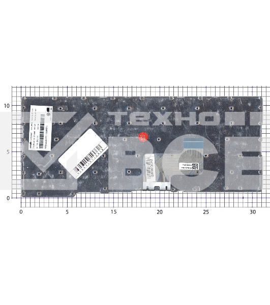 Клавиатура для ноутбука Lenovo Flex 3-11ADA05 черная