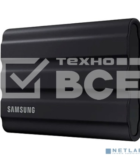 Твердотельный диск 2TB Samsung T7 Shield MU-PE2T0S/WW , V-NAND, USB 3.2 Gen 2 Type-C  [R/W - 1000/1050 MB/s]/EU