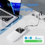 Портативный аккумулятор Vention 20000mAh(M/C-A/A)22.5W Черный с LED Дисплеем, фото2