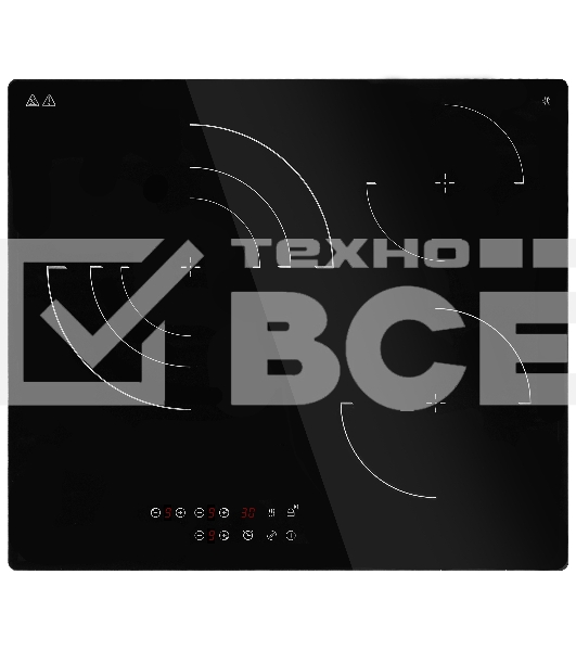 Электрическая варочная панель Maunfeld CVCE593TBK