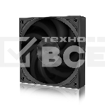 Кулер для корпуса PCCooler F5R120 черный (120x120x25mm, 4-pin PWM, 86.73CFM, 32dBA, 2200RPM), фото4