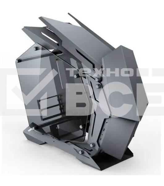 Компьютерный корпус JONSBO MOD-3 Mini Gray без БП, боковые панели из закаленного стекла, mini-ITX, micro-ATX, серебристый