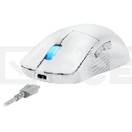 Мышь беспроводная ASUS ROG Harpe Ace Mini белый, 42000 dpi, радиоканал, Bluetooth, USB, кнопки - 5, фото 1