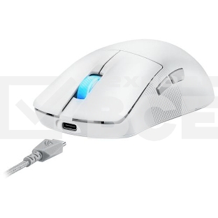 Мышь беспроводная ASUS ROG Harpe Ace Mini белый, 42000 dpi, радиоканал, Bluetooth, USB, кнопки - 5