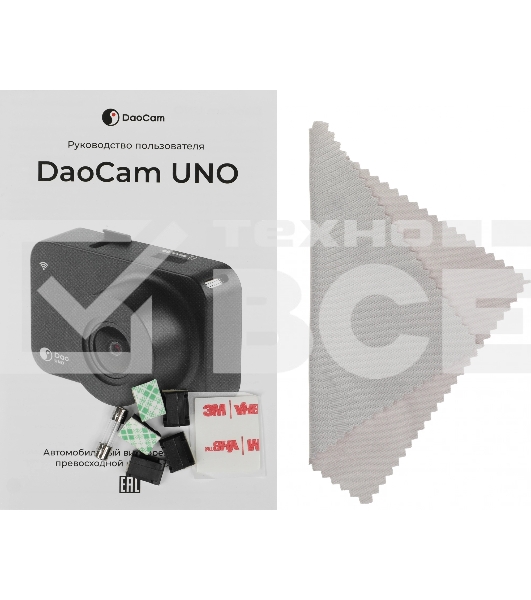 Видеорегистратор DAOCAM Uno Wi-Fi,черный
