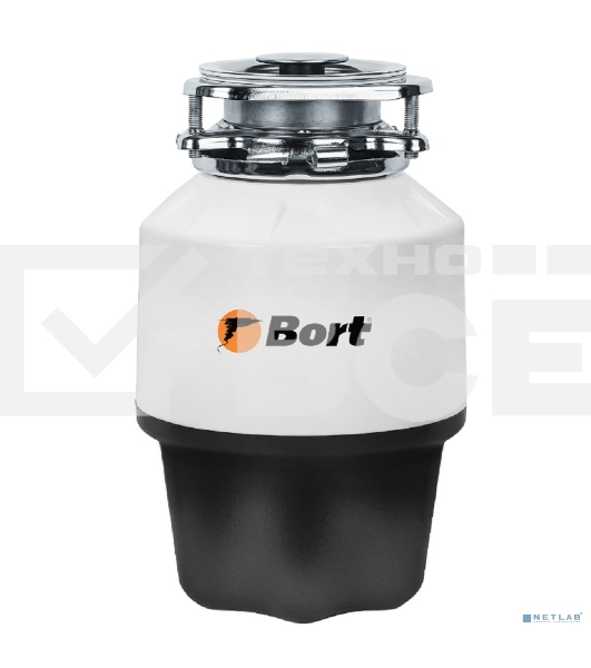 Измельчитель пищевых отходов Bort ALLIGATOR XL Мощность 7500 Вт; Щум 50, Объем камеры 1400 мл; Мощность л.с. 1 Размер 252х184 мм; 6,85 кг; 27 x 20,5 x 35,5; гарантия 2 г [93418002]