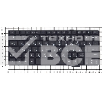 Клавиатура для ноутбука HP Elitebook 2560P 2570P черная с черной рамкой, фото3