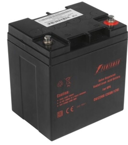 Батарея для ИБП Powerman Battery CA12240, напряжение 12В, емкость 24Ач, макс. ток разряда 360А, макс. ток заряда 7.2А, свинцово-кислотная типа AGM, тип клемм M1, Д/Ш/В 166/126/174, 8.4 кг. Battery POWERMAN Battery CA12240, voltage 12V, capacity 24Ah, max. discharge current 360A, max. charge current 7.2A, lead-acid type AGM, type of terminals M1,166мм x 126мм x 174мм, 8.4 kg.