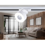 Трековый однофазный светодиодный светильник Ambrella light GL6861 WH белый LED 10W 4200K D75*80, фото5