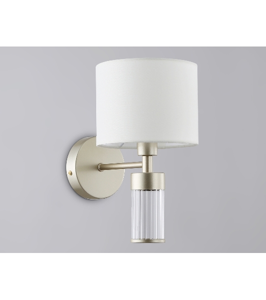 Настенный светильник Ambrella light LH71305 CGD/WH золото/белый E14 max 40W 220*150*260