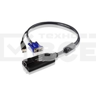 Модуль удлинителя VGA+K/M USB ATEN (KA7570-AX) 40 метр., 1xUTP Cat5e, для подкл. комп. к перекл. KH15xxA/KH15xxAi/KL15xxA/KL15xxAi/KH25xxA, макс.разр