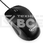Мышь проводная Gembird MOP-100 черный, 1000 dpi, USB, кнопки - 3, фото8