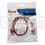 Патч-корд Buro cat5E molded 0.5м красный RJ-45 (m)-RJ-45 (m), фото2