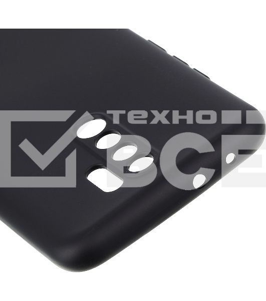 Чехол (клип-кейс) DF для Xiaomi Redmi 9 xiOriginal-12 черный (DF XIORIGINAL-12 (BLACK))