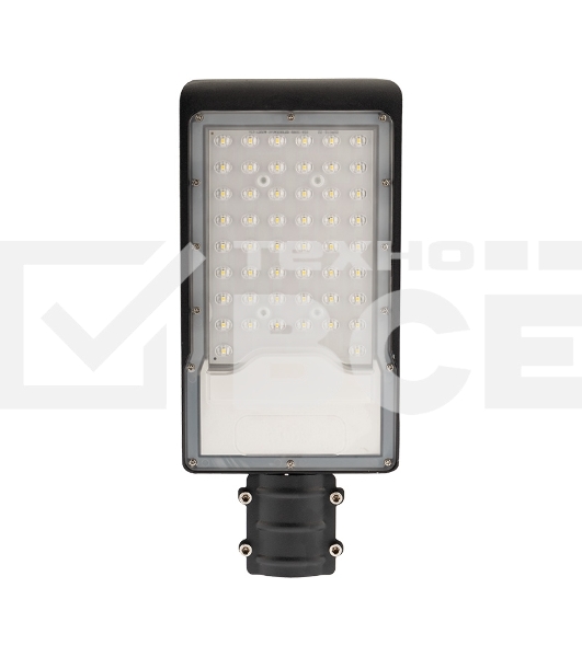 Светильник светодиодный консольный ДКУ 01-50-5000К-ШС IP65 черный Rexant