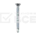 Саморез оконный KRANZ сверло, 3.9х35, белый цинк, короб (500 шт./уп.), фото5