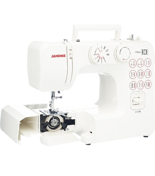 Швейная машина Janome 3112M 15 операций, петля полуавтомат ,верт.челнок