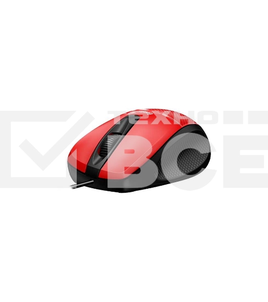 Мышь проводная Genius DX-150X красный, 1000 dpi, USB, кнопки - 3