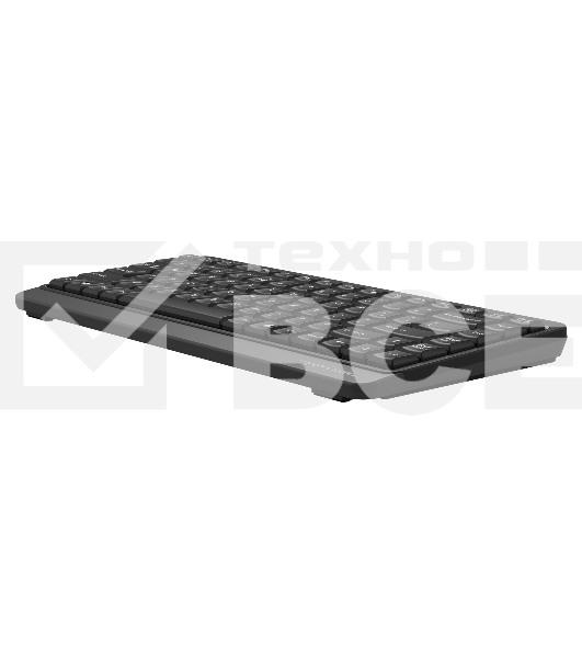 Клавиатура A4Tech Fstyler FKS11 проводная, USB, черный/серый