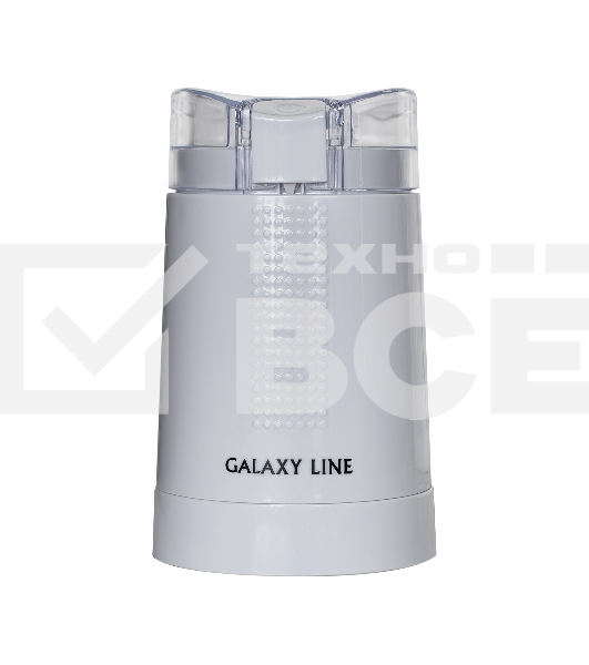 Кофемолка электрическая Galaxy Line GL 0909, белый, роторная, 200 Вт, вместимость контейнера 45 г