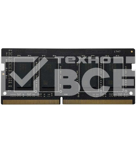 Оперативная память Patriot Signature, DDR4, 16GB (1x16 GB), 3200 MHz, CL22, SO-DIMM