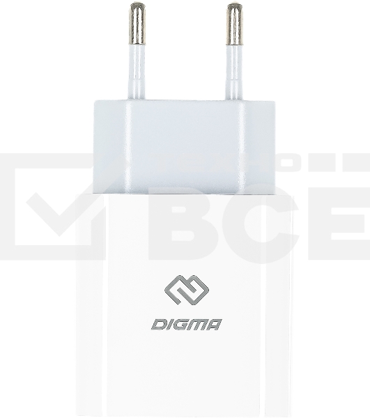 Сетевое зарядное устройство Digma DGW3C 3A PD белый