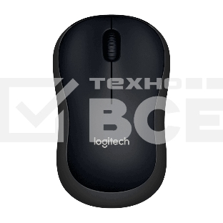 Мышь беспроводная Logitech B220 Silent черный, 1000 dpi, радиоканал, USB, кнопки - 3