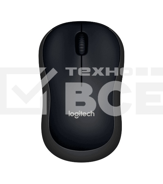 Мышь беспроводная Logitech B220 Silent черный, 1000 dpi, радиоканал, USB, кнопки - 3