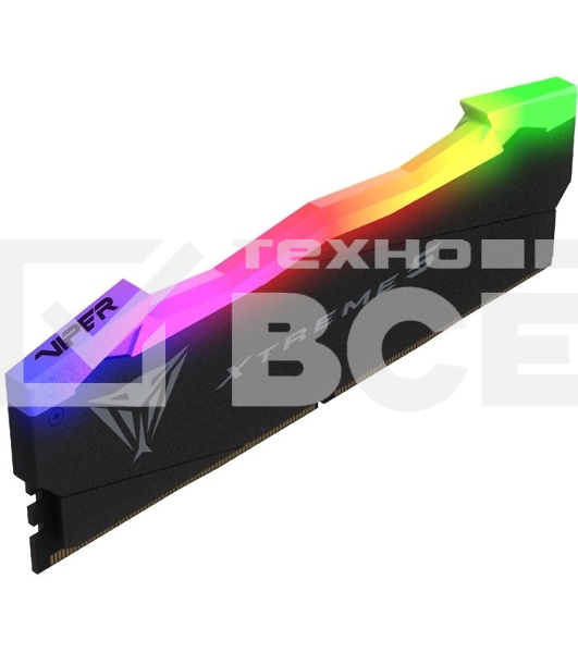 Оперативная память Patriot Viper Xtreme 5, DDR5, 32Gb (2x16Gb), 8000MHz, CL38, с радиаторами, RGB, черный