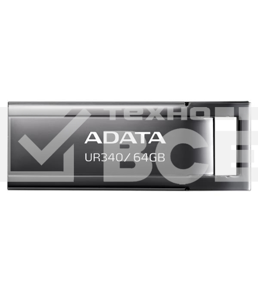Флеш диск A-Data 64Gb UR340 AROY-UR340-64GBK USB3.2 черный