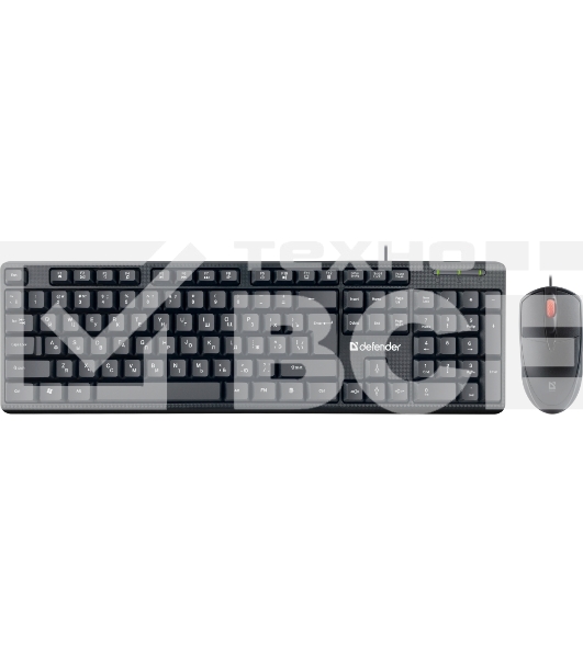 Клавиатура + мышка Defender LINE C-511 RU BLACK