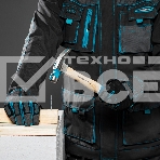 Молоток-гвоздодер,280 г, угол 75, магнит, обрезиненная рукоятка AMERICAN HICKORY GROSS, фото2