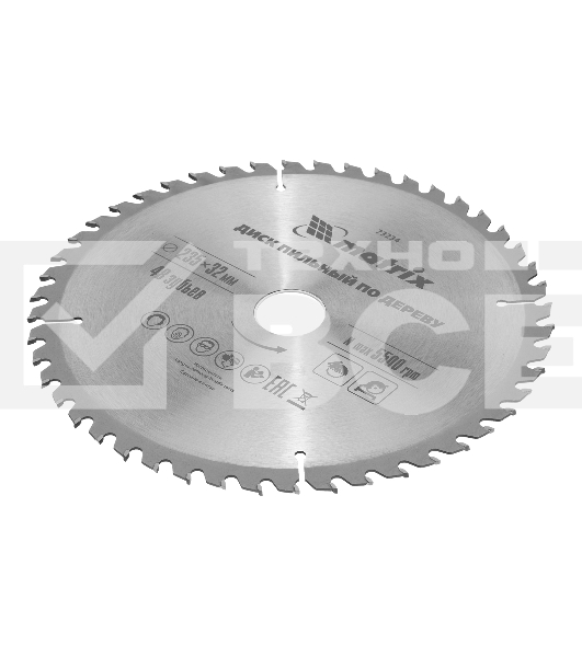 Пильный диск по дереву Matrix, ф235 х 32 мм, 48 зубьев + кольцо 32/30