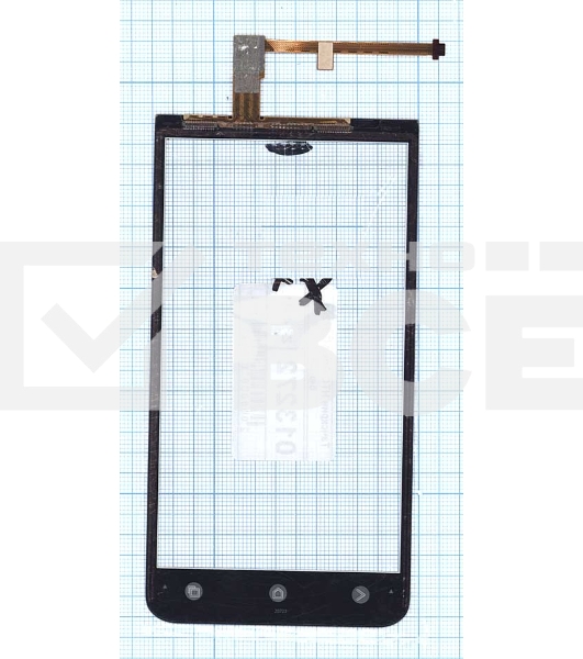Сенсорное стекло (тачскрин) для HTC One XC X720d, белое