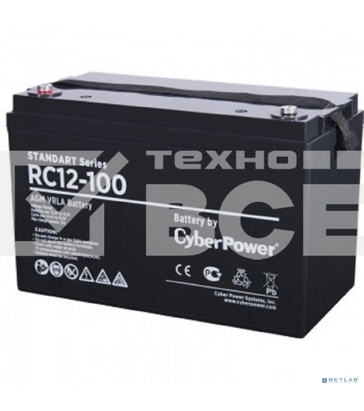 Батарея SS CyberPower RC 12-100 / 12V 100 Ah