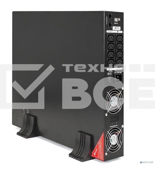 Источник бесперебойного питания Pure Sine Wave ExeGate SinePower UHB-2000.LCD.AVR.C13.RJ.USB.2U <2000VA/1600W,8*C13,RM/Tower>
