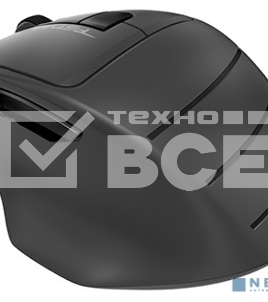 Мышь беспроводная A4Tech Fstyler FG30S серый, 2000 dpi, радиоканал, USB, кнопки - 6