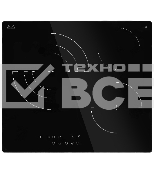 Электрическая варочная панель Maunfeld CVCE593TBK