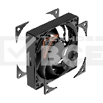 Кулер для корпуса PCCooler F5R120 черный (120x120x25mm, 4-pin PWM, 86.73CFM, 32dBA, 2200RPM), фото6