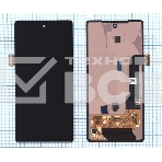 Дисплей (модуль) для Google Pixel 7A в сборе с тачскрином черный orig, фото 1