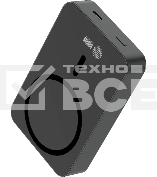 Портативный аккумулятор Cactus CS-PBFSTA-10000 10000mAh 22.5W 4.5A USB-C беспров.зар. серый